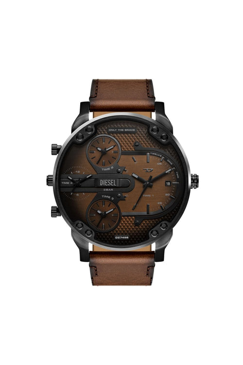 Diesel Mr. Daddy Slim 54mm Brown Dial Men's Watch DZ7492