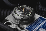 DELMA Quattro 44mm Black Dial Men's Watch 41701.744.6.038
