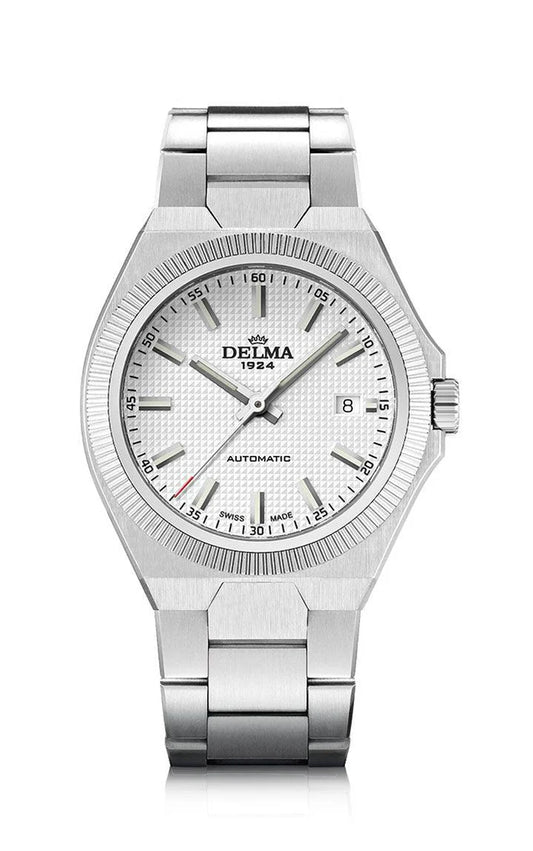 DELMA Midland Automatic 40.5mm White Dial Men's Watch 41701.740.6.061