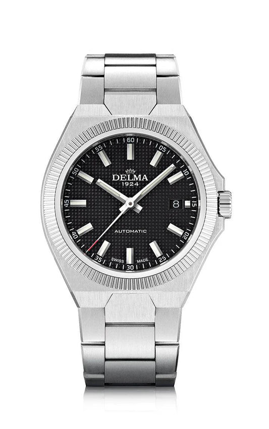 DELMA Midland Automatic 40.5mm Black Dial Men's Watch 41701.740.6.031