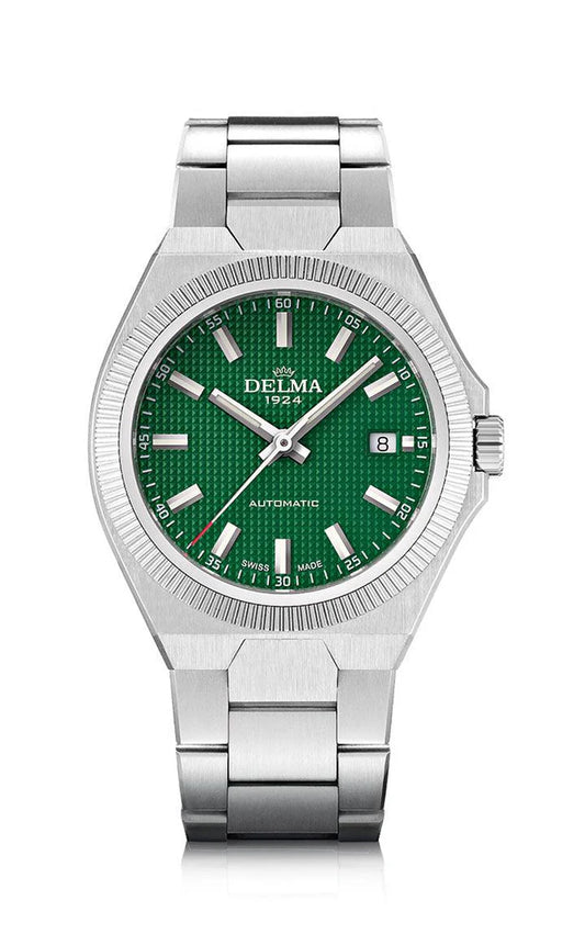 DELMA Midland Automatic 40.5mm Forest Green Dial Men's Watch 41701.740.6.141