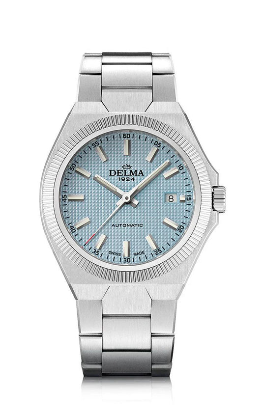 DELMA Midland Automatic 40.5mm Ice Blue Dial Men's Watch 41701.740.6.191