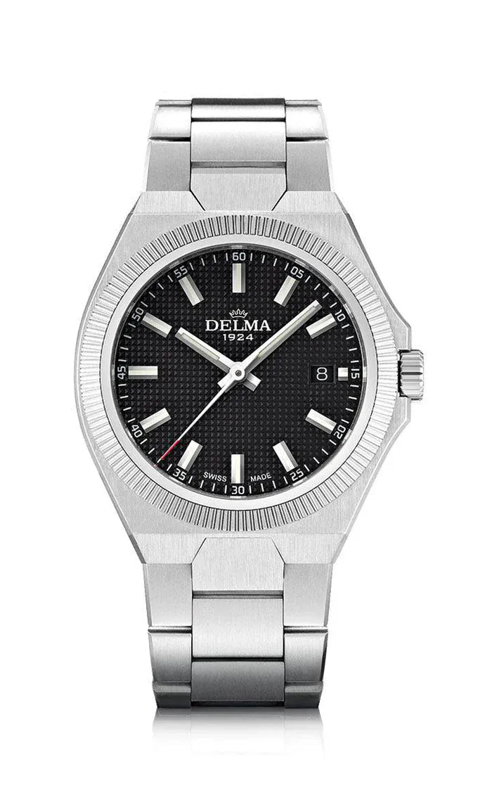 DELMA Midland 40.5mm Black Dial Men's Watch 41701.742.6.031