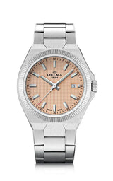 DELMA Midland 40.5mm Salmon Dial Men's Watch 41701.742.6.181