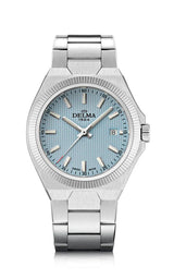 DELMA Midland 40.5mm Ice Blue Dial Men's Watch 41701.742.6.191