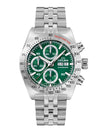 DELMA Montego 42mm Green Sunray Dial Men's Watch 41701.732.6.141