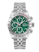 DELMA Montego 42mm Green Sunray Dial Men's Watch 41701.732.6.141