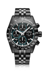 DELMA Montego Black Edition 42mm Black Sunray Dial Men's Watch 44701.732.6.033