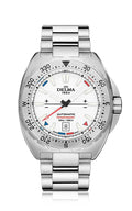 DELMA Oceanmaster Oliver Heer Ocean Racing 44mm White Dial Men's Watch 41701.670.6.818