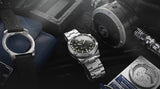 DELMA Quattro 44mm Black Dial Men's Watch 41701.744.6.038