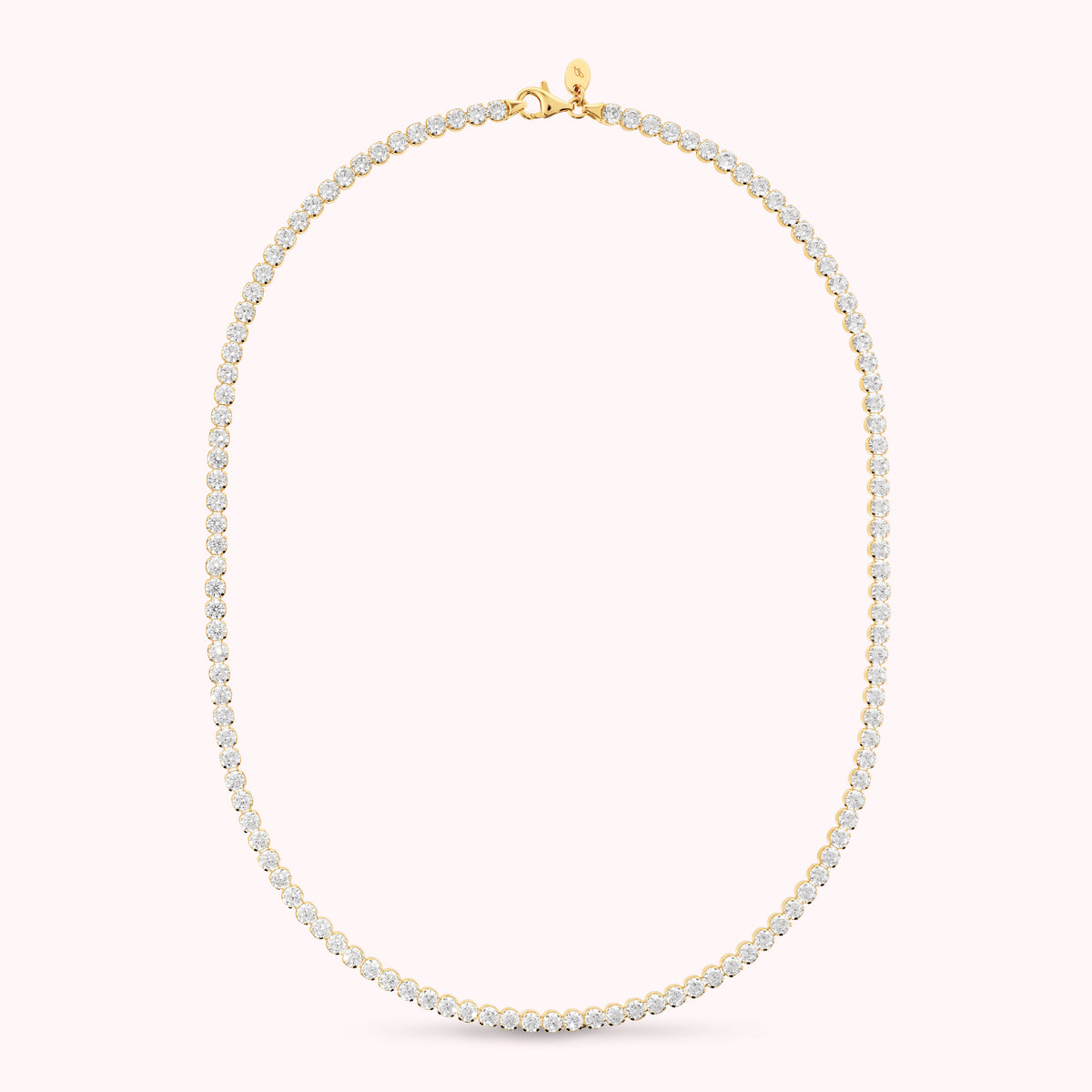 Bronzallure Choker Tennis Necklace with Cubic Zirconia WSBZ02534Y.WR-450