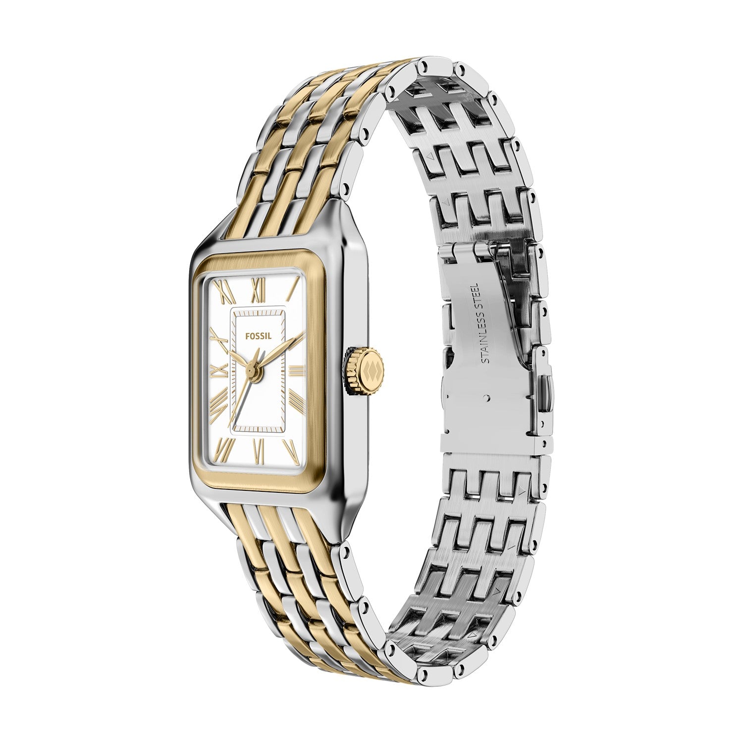 Fossil Raquel Mini 18mm White Dial Women's Watch ES5468