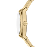 Fossil Everett 27mm Gold Dial Women's Watch ES5492
