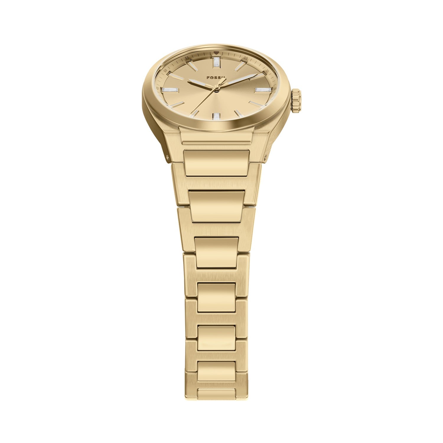 Fossil Everett 27mm Gold Dial Women's Watch ES5492