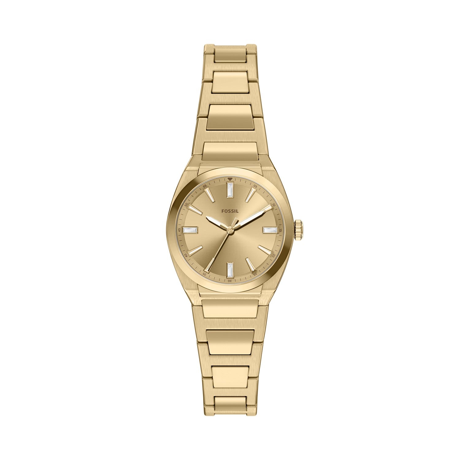 Fossil Everett 27mm Gold Dial Women's Watch ES5492