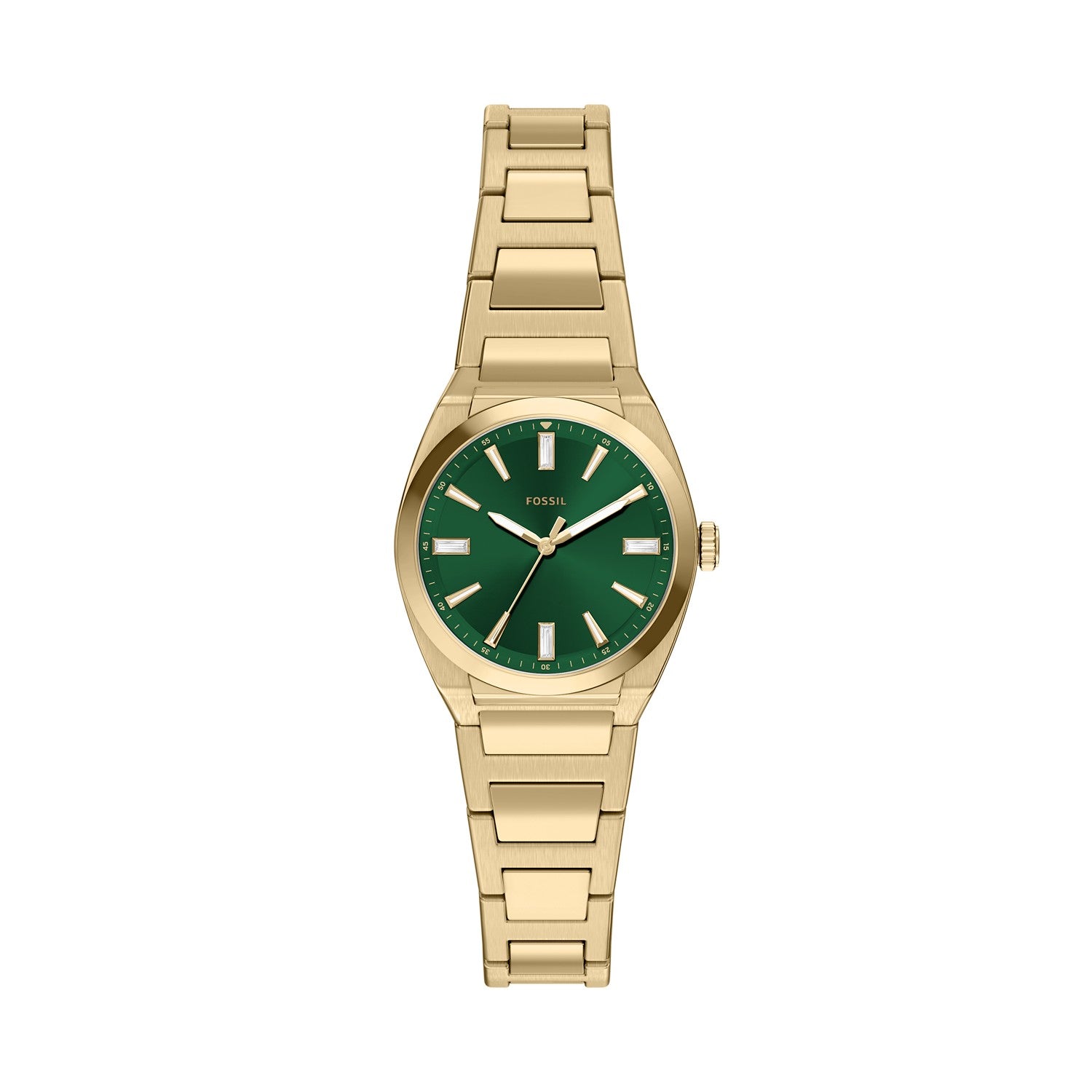 Fossil Everett 27mm Green Dial Women's Watch ES5493