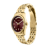 Fossil Scarlette 34mm Red Dial Women's Watch ES5514