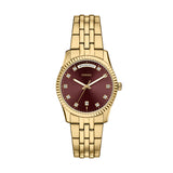 Fossil Scarlette 34mm Red Dial Women's Watch ES5514