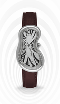 EXAEQUO Classic Melting Watch 28mm White Dial Men's Watch EX 0001.0002