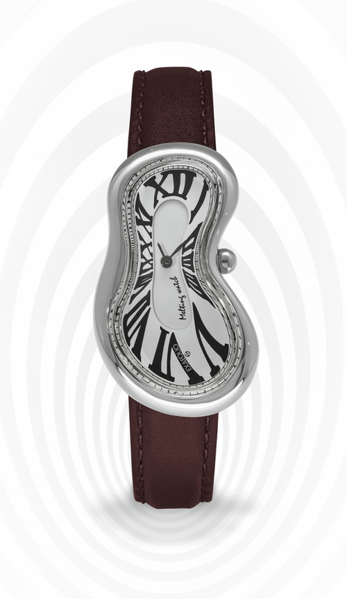 EXAEQUO Classic Melting Watch 28mm White Dial Men's Watch EX 0001.0002