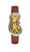 EXAEQUO Classic Melting Watch 28mm Gold Yellow Dial Men's Watch EX 0001.0003