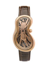 EXAEQUO Classic Melting Watch 28mm Rose Gold Dial Men's Watch EX0003.0010