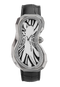 EXAEQUO Polyhedron 925 Melting Watch 35mm White Dial Men's Watch EX0101.0002