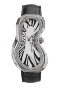 EXAEQUO Polyhedron 925 Melting Watch 35mm White Dial Men's Watch EX0101.0002