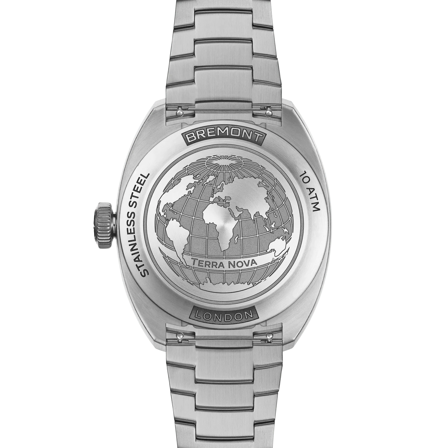 Bremont Terra Nova 38mm White Dial Men's Watch TN38-ND-SS-WH-B