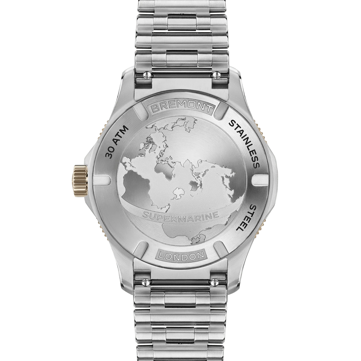 Bremont Supermarine 300M Date, Bi-Colour 40mm Brown Dial Men's Watch SM40-DT-BI-BR-B