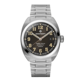 Bremont Terra Nova 40.5mm Date Black Dial Men's Watch TN40-DT-SS-BK-B