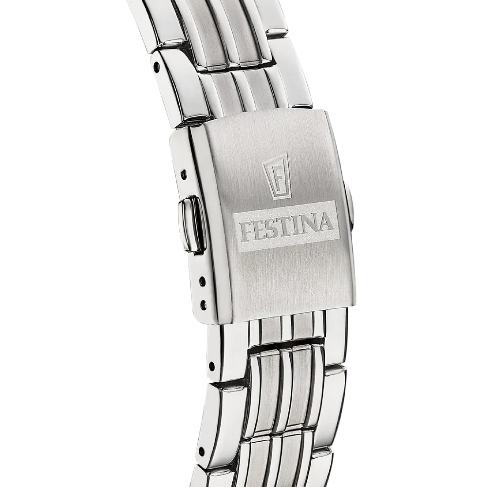 Festina Swiss Made 40mm Blue Dial Men's Watch F20005/3