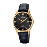 Festina Swiss Made 40mm Black Dial Men's Watch F20010/4