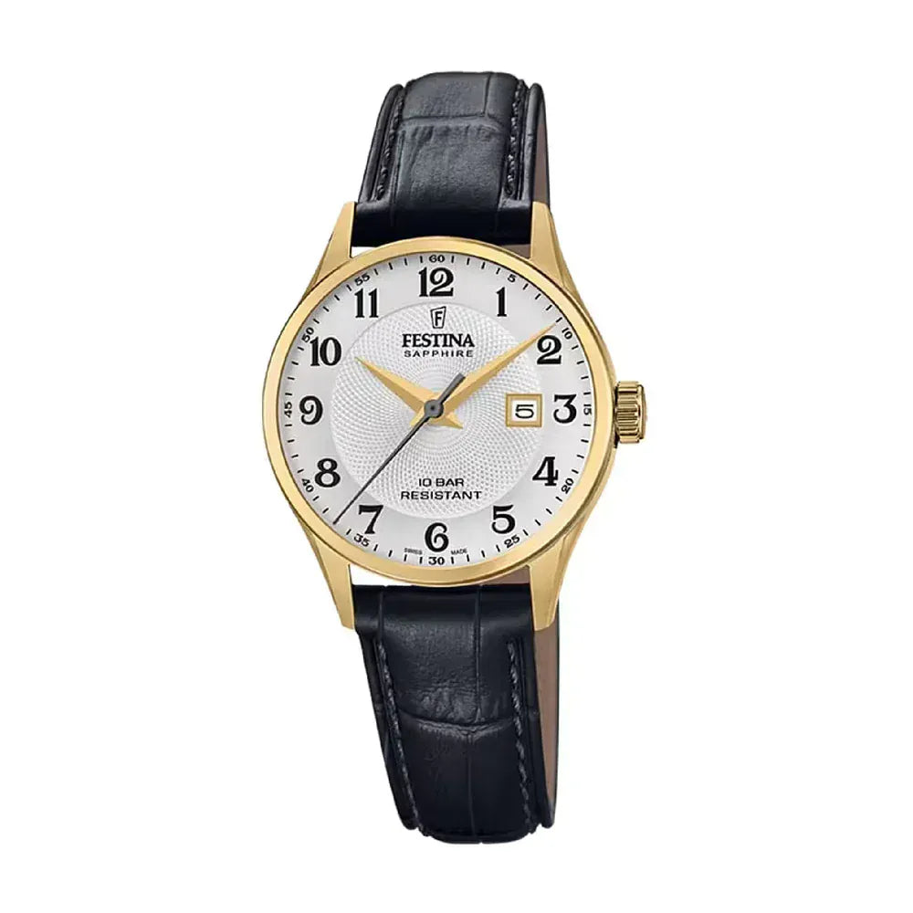 Festina Swiss Made 29mm Silver Dial Women's Watch F20011/5