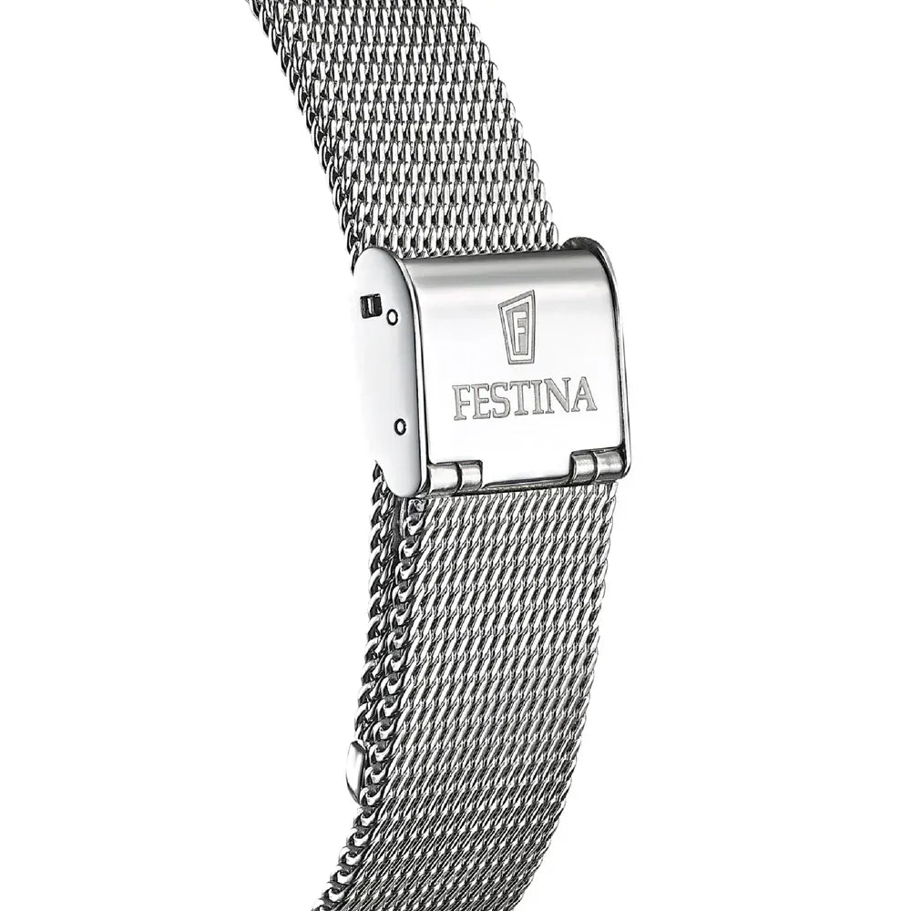 Festina Swiss Sapphire 40mm White Dial Men's Watch F20014/1