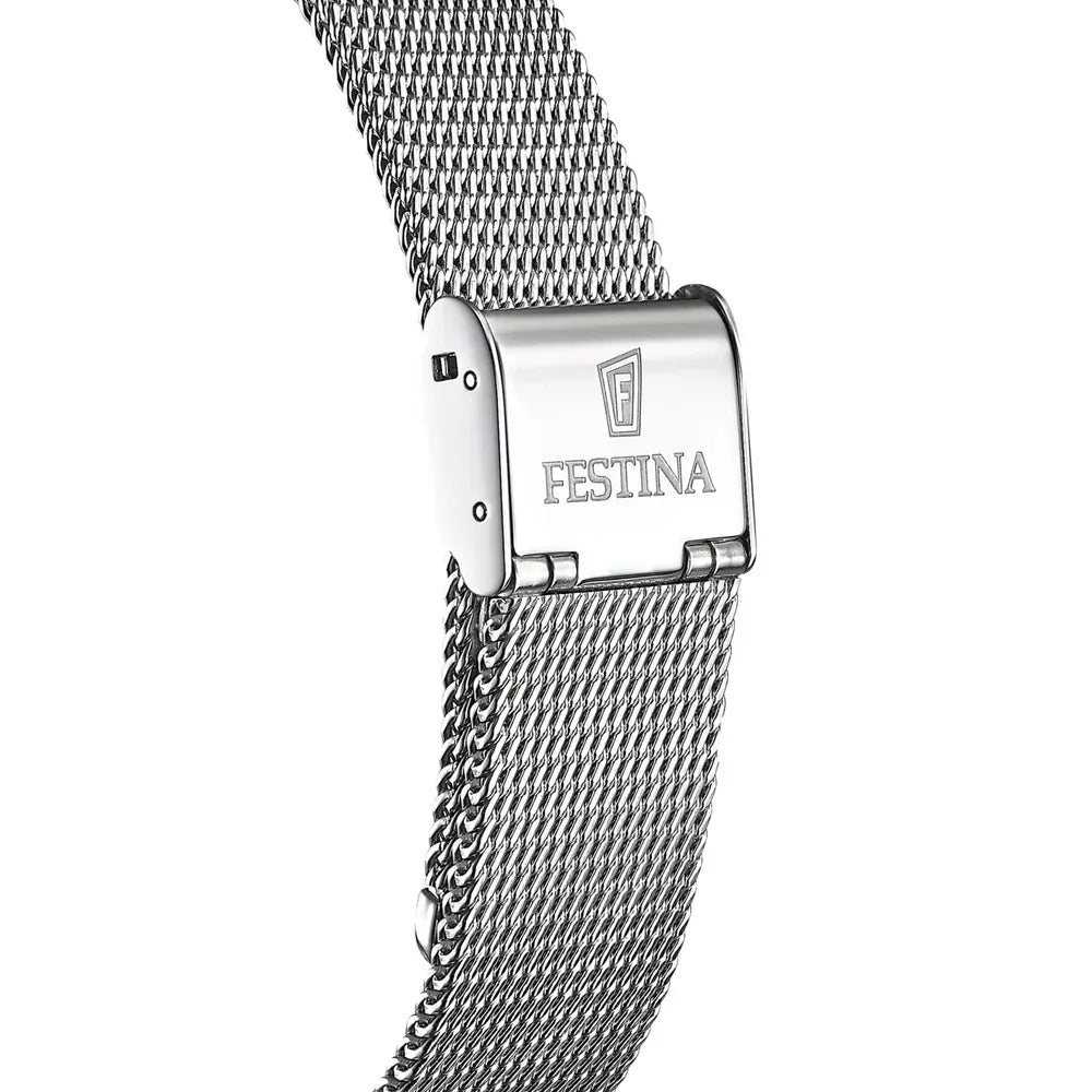 Festina Swiss Sapphire 40mm White Dial Men's Watch F20014/5