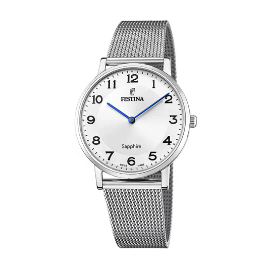 Festina Swiss Sapphire 40mm White Dial Men's Watch F20014/5