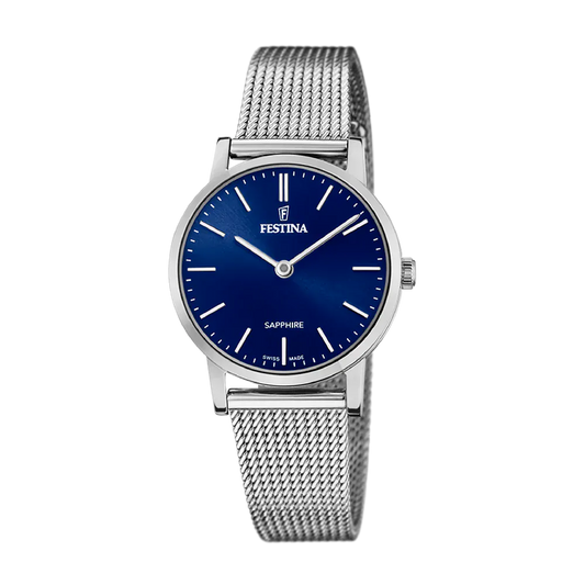 Festina Swiss Sapphire 29mm Blue Dial Women's Watch F20015/2
