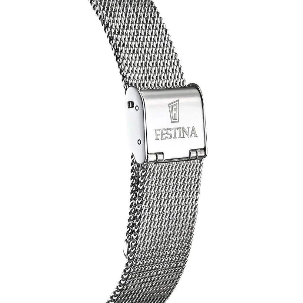 Festina Swiss Sapphire 29mm White Dial Women's Watch F20015/4