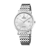 Festina Swiss Sapphire 39mm Silver Dial Men's Watch F20018/1