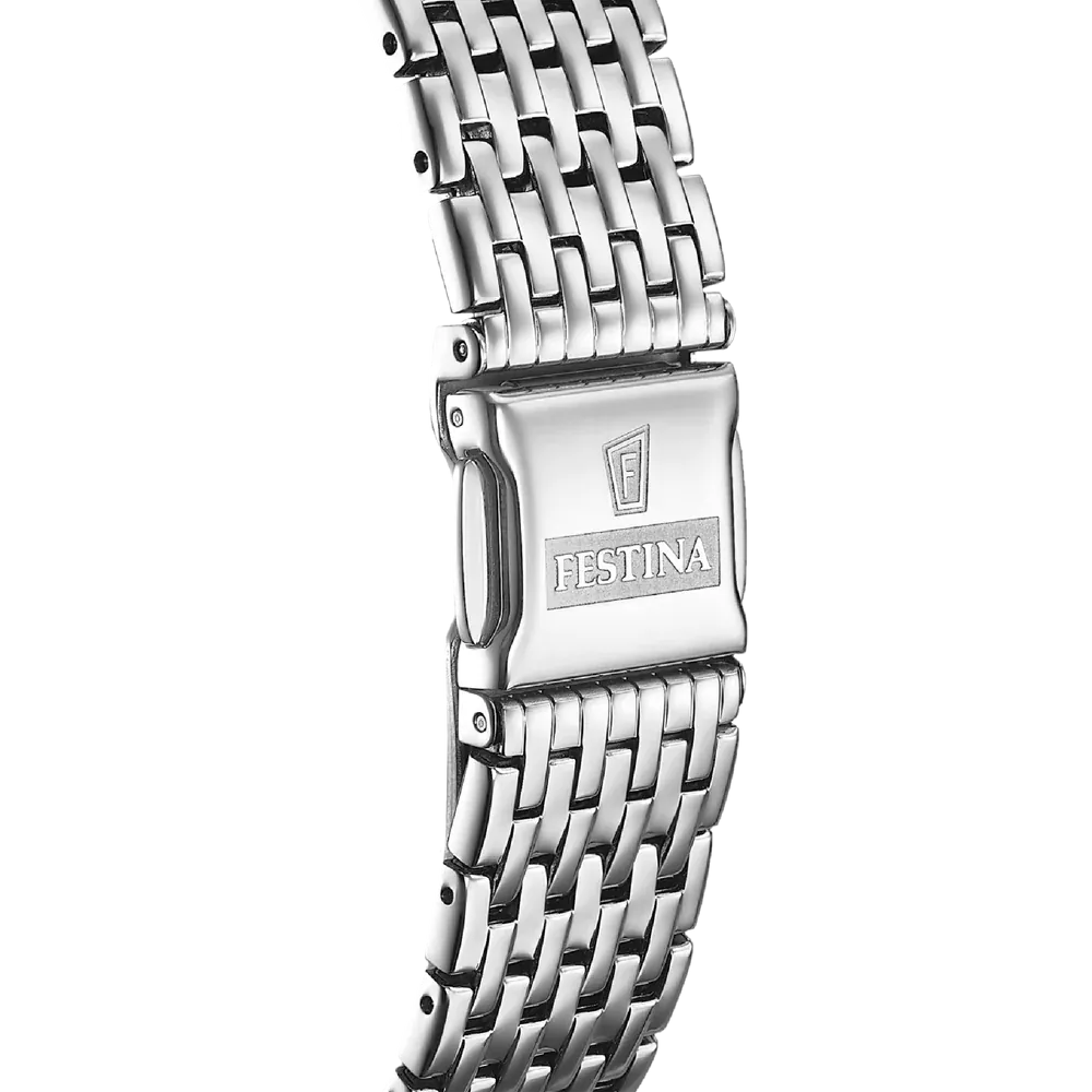 Festina Swiss Sapphire 39mm Black Dial Men's Watch F20018/3