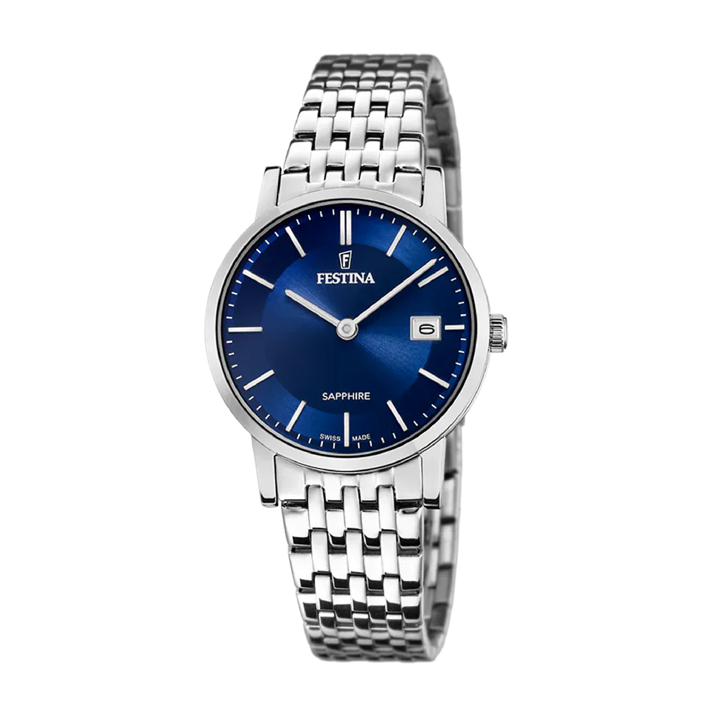 Festina Swiss Sapphire 29mm Blue Dial Women's Watch F20019/2
