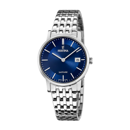 Festina Swiss Sapphire 29mm Blue Dial Women's Watch F20019/2