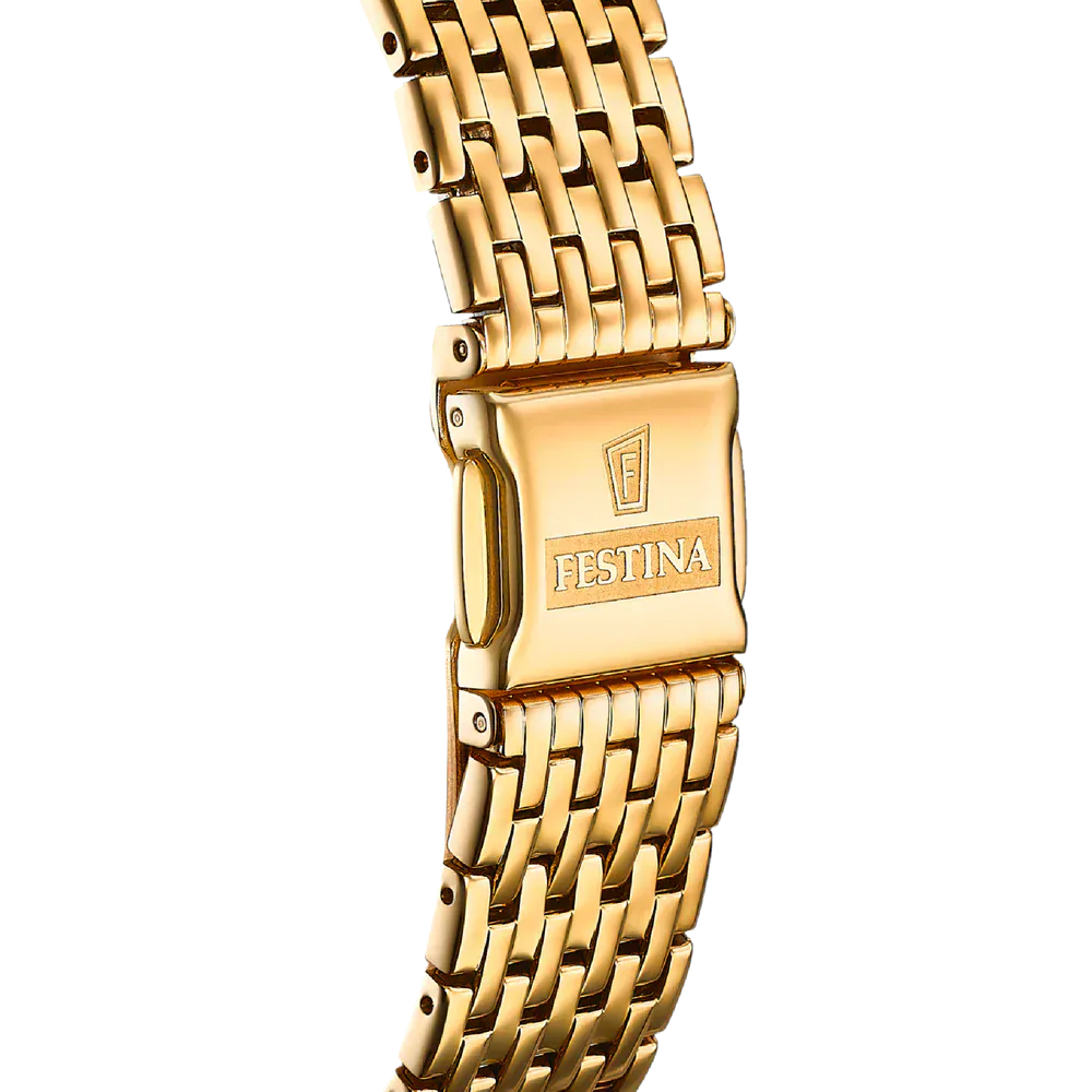 Festina Swiss Sapphire 39mm Black Dial Men's Watch F20020/3