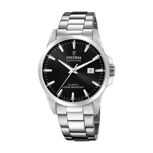 Festina Swiss Classic 41mm Black Dial Men's Watch F20024/4
