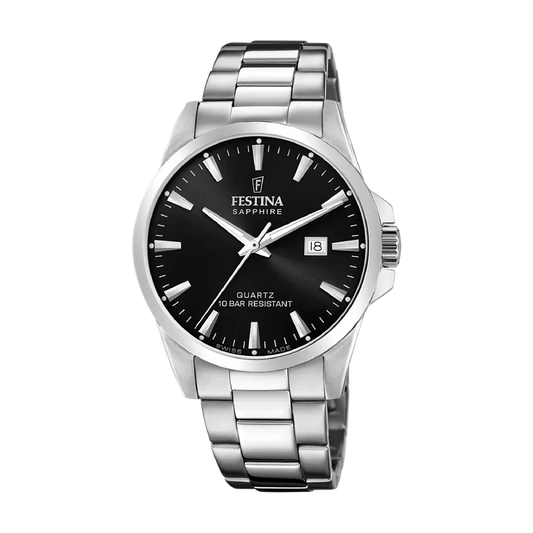 Festina Swiss Classic 41mm Black Dial Men's Watch F20024/4