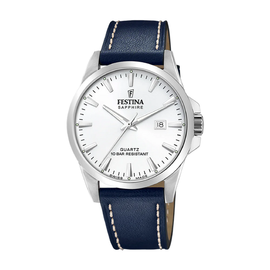 Festina Swiss Classic 41mm White Dial Men's Watch F20025/2