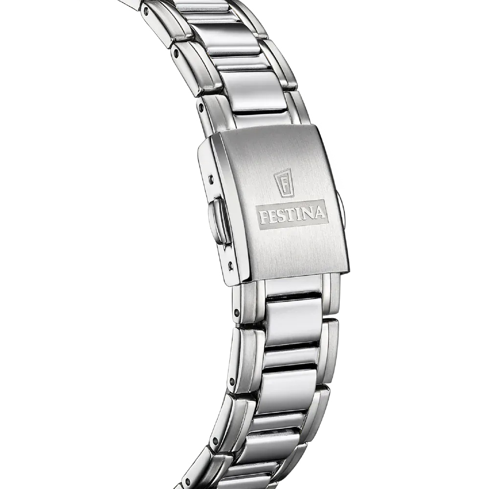 Festina Swiss Classic Sapphire 37mm Black Dial Men's Watch F20026/4