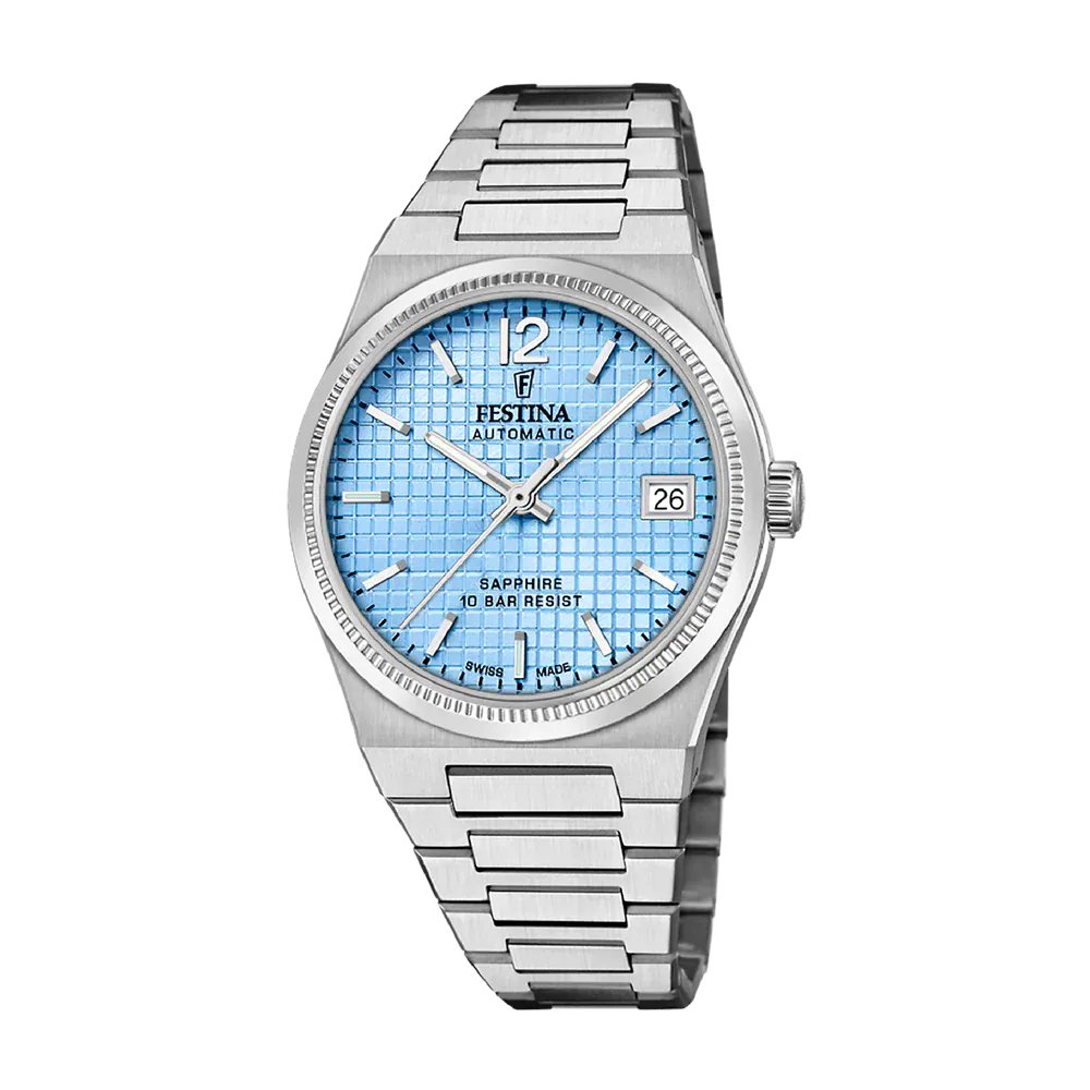 Festina Swiss Rivé 35mm Blue Dial Women's Watch F20029/2