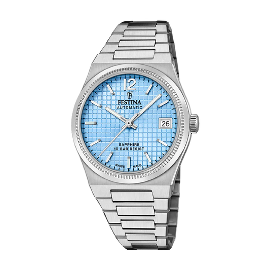 Festina Swiss Rivé 35mm Blue Dial Women's Watch F20029/2